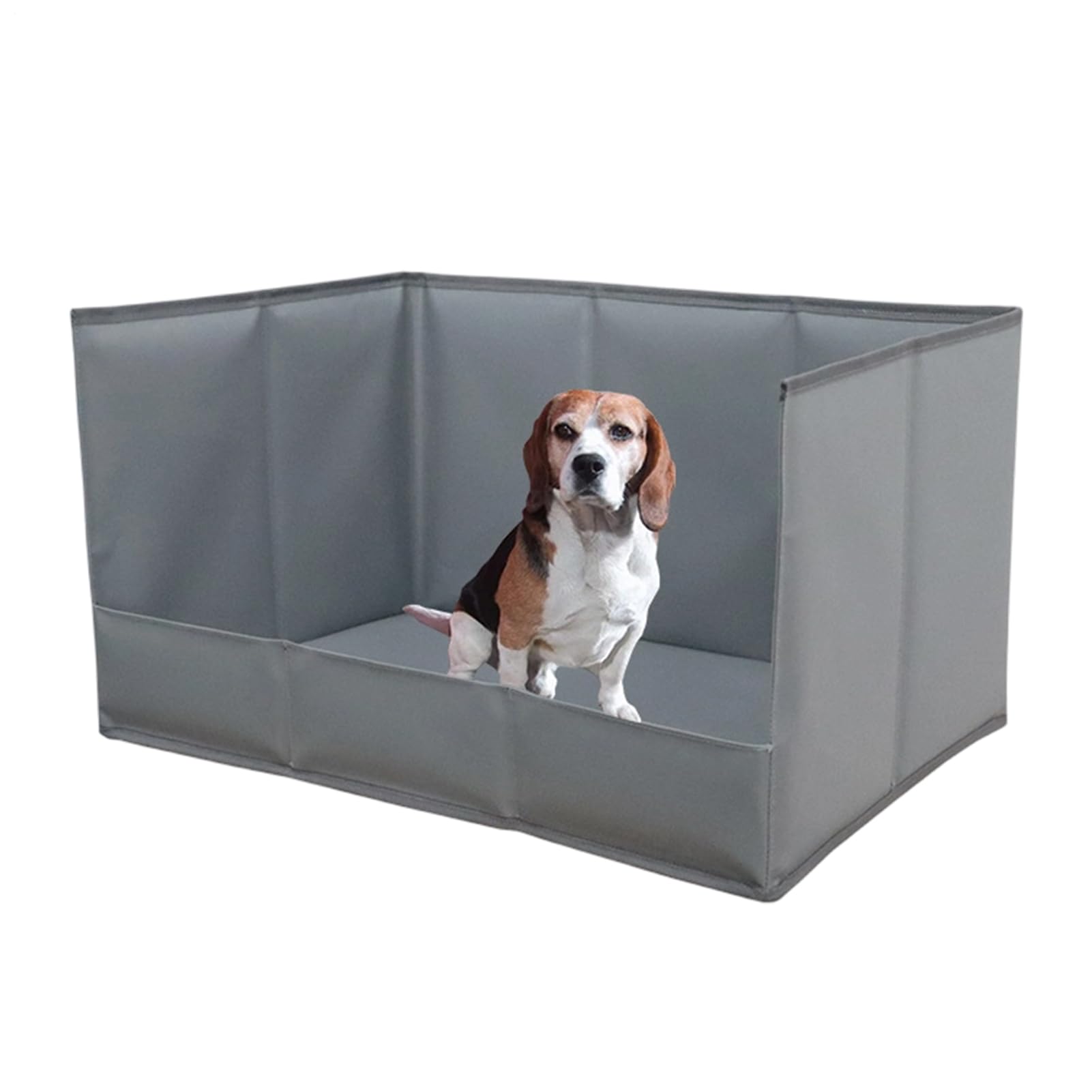 Vassoio Igienico per Cani Toilette Con Pareti Alte Per Animali Domestici | Cassetta Igienica Con Porta Assorbenti Per Cani Per Casa Appartamento Soggiorno Esterno Balcone Patio Pulizia