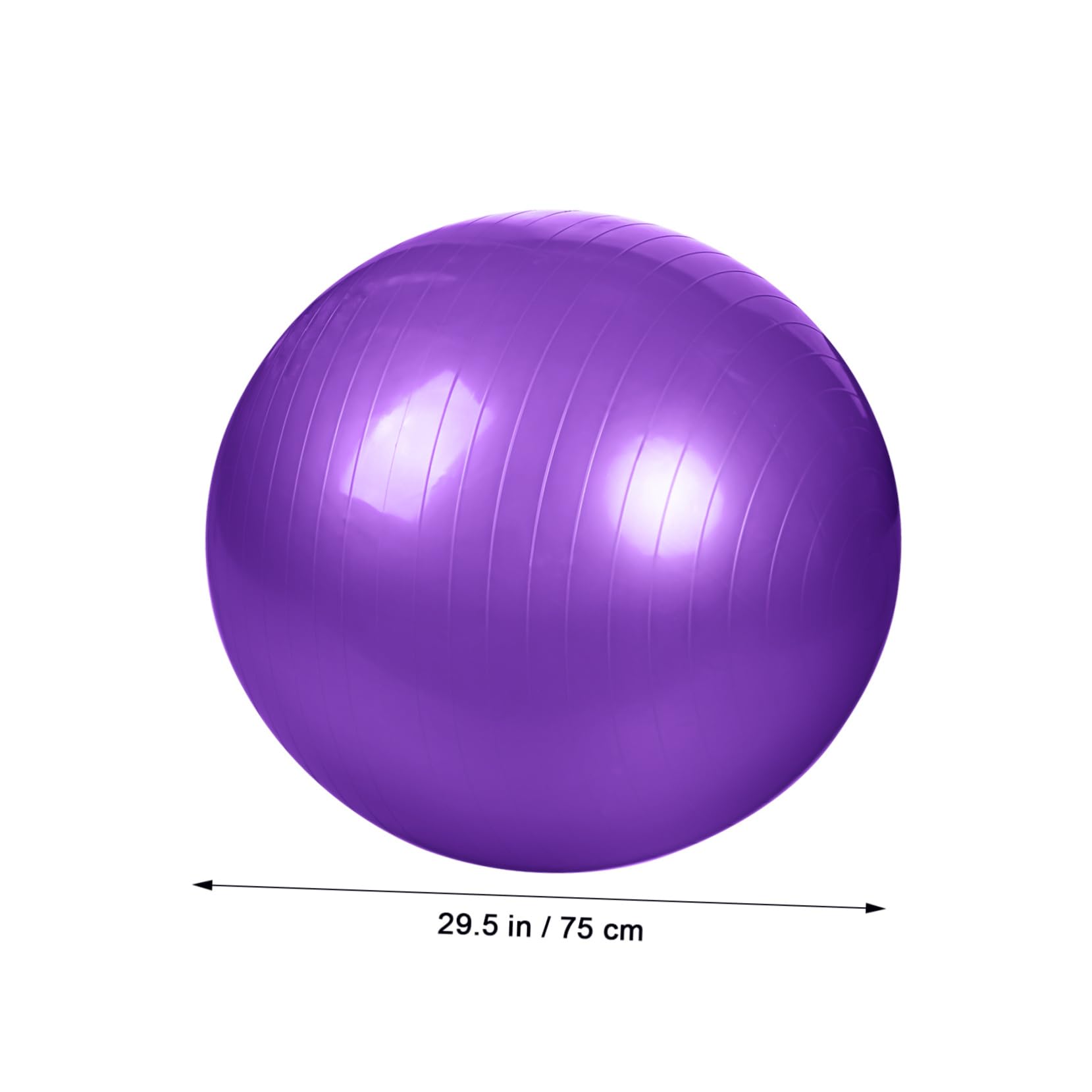 GOOHOCHY Thickened Yoga Ball with Pump Stability Ball for Workout Training Reusable Exercise Equipment Stylish for Home Gym Use