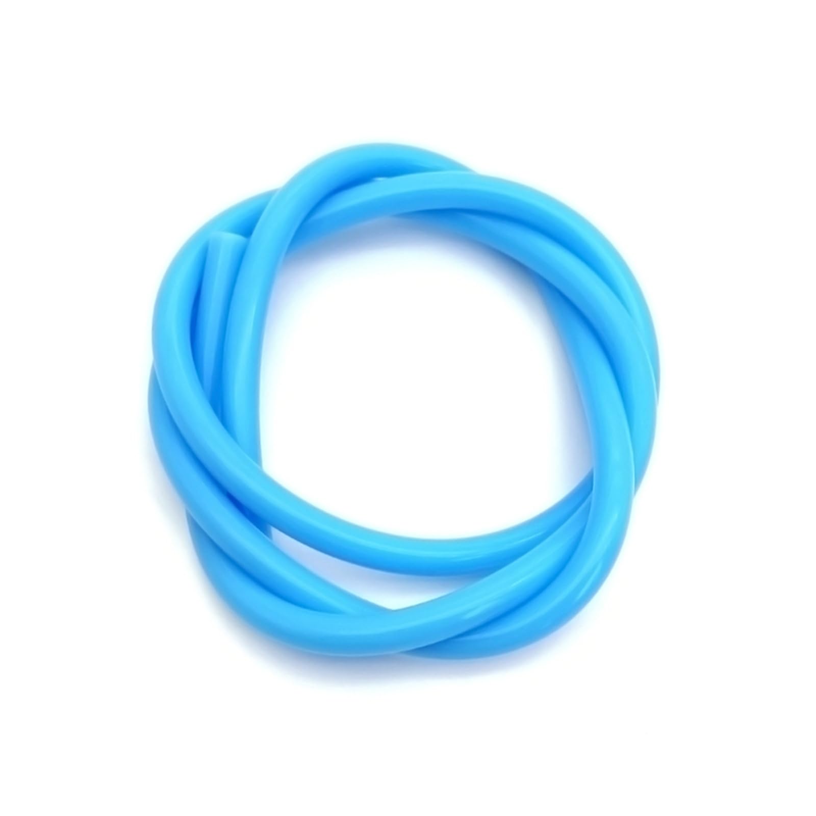 Silicone Tubing Hoses, Silicone Tube Hose 2-5m Multicolor Multiple Sizes Soft Drink Pipe(SkyBlue,3.0m-OD 5XID 3.0mM)