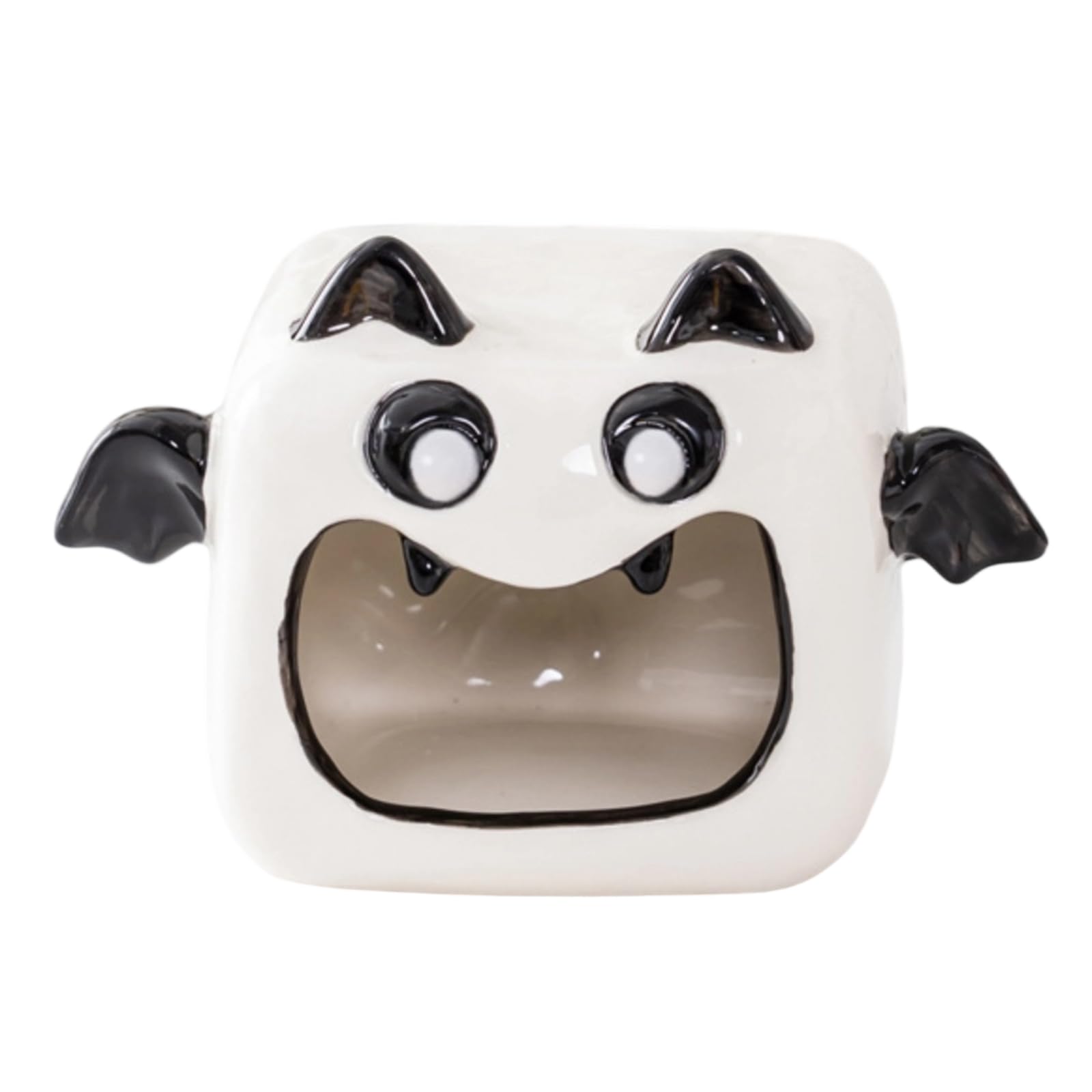 Halloween Holders Tealight Votive Holder with Funny Face, Pumpkin Glims Decorative Halloween Centerpieces Pumpkin Holder Centerpiece