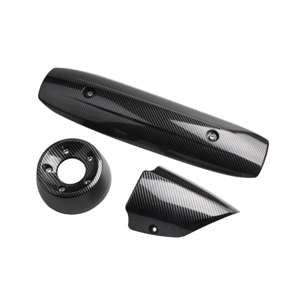 Scudo Termico Scarico per TMAX500 per TMAX 500 2008-2011 Copertura Marmitta Moto Protezione Calore Tubo di Scarico