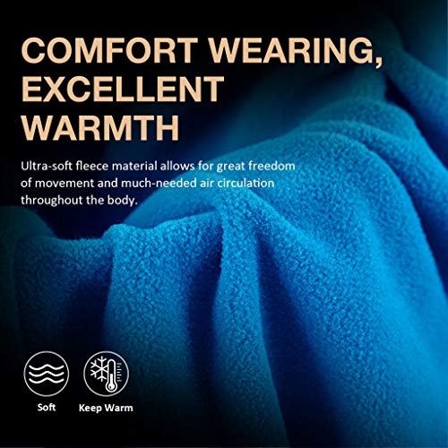 Harrison Howard Acclimate Fleece Horse Exercise Sheet Hi-Viz Competition Rug-Azure Blue #TOP3