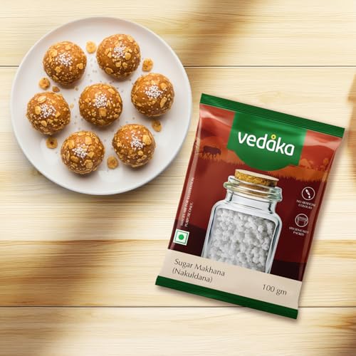 Image of Amazon Brand - Vedaka Sugar Makhana (Nakuldana) 100 g