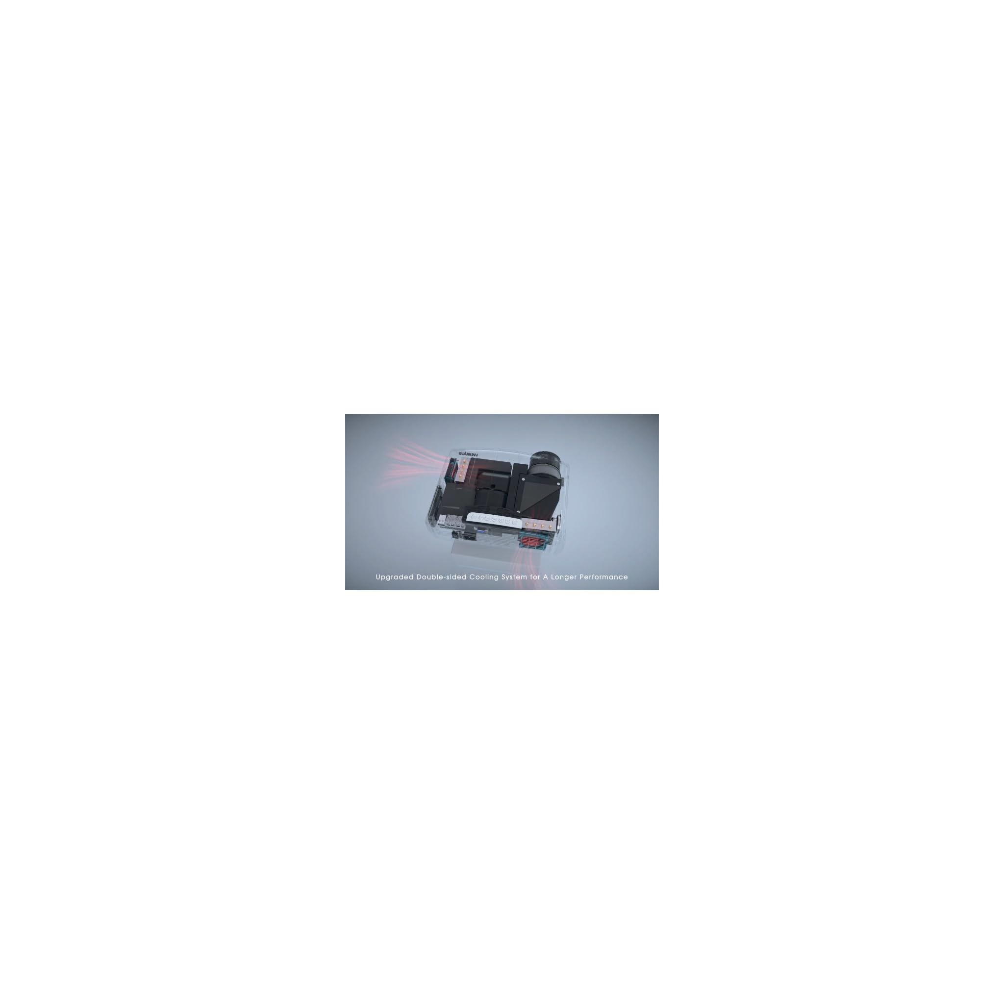 WiMiUS S1 Native 1080P Projector 8500L Full HD, Support Wireless Wifi
