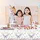 Lila Schmetterlings Tischdecke Wasserdicht Plastik Geburtstag Tischdecke für Schmetterlings Geburtstag Party Deko,54 x 108 Zoll rechteckige Tabelle deckt für Mädchen Jungen Babyparty Partyzubehör