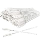 300 PCS Crystal Eyelash Mascara Wands Disposable Lash Brushes for Extensions Makeup Brush...