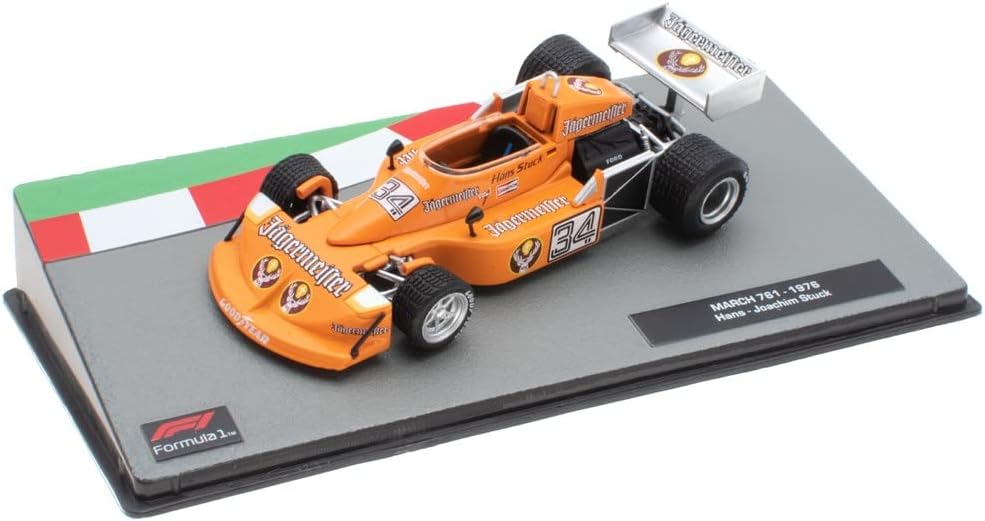 OPO 10 - Miniature car Formula 1 1/43 Compatible with March 761 1976 Hans-Joachim Stuck - FD156