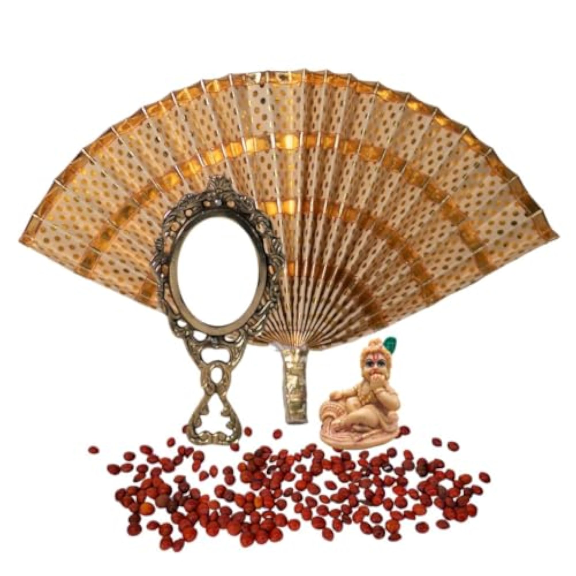 Vishukani Set with Baby Krishna Idol 6 cm