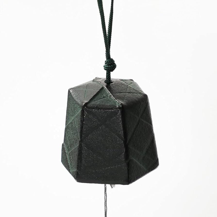 Amazon.co.jp: 釣鐘 六角型風鈴 南部鉄 南部鉄器 夏 風情 風物詩