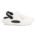 Men’s Lightweight EVA Clogs with Adjustable Back Strap | Breathable Anti-Skid Slip-On Sandals | Comfortable Casual Garden Beach Clogs for Indoor Outdoor (White, UK Footwear Size System, Adult, Men, Numeric, Medium, 6) gallery image