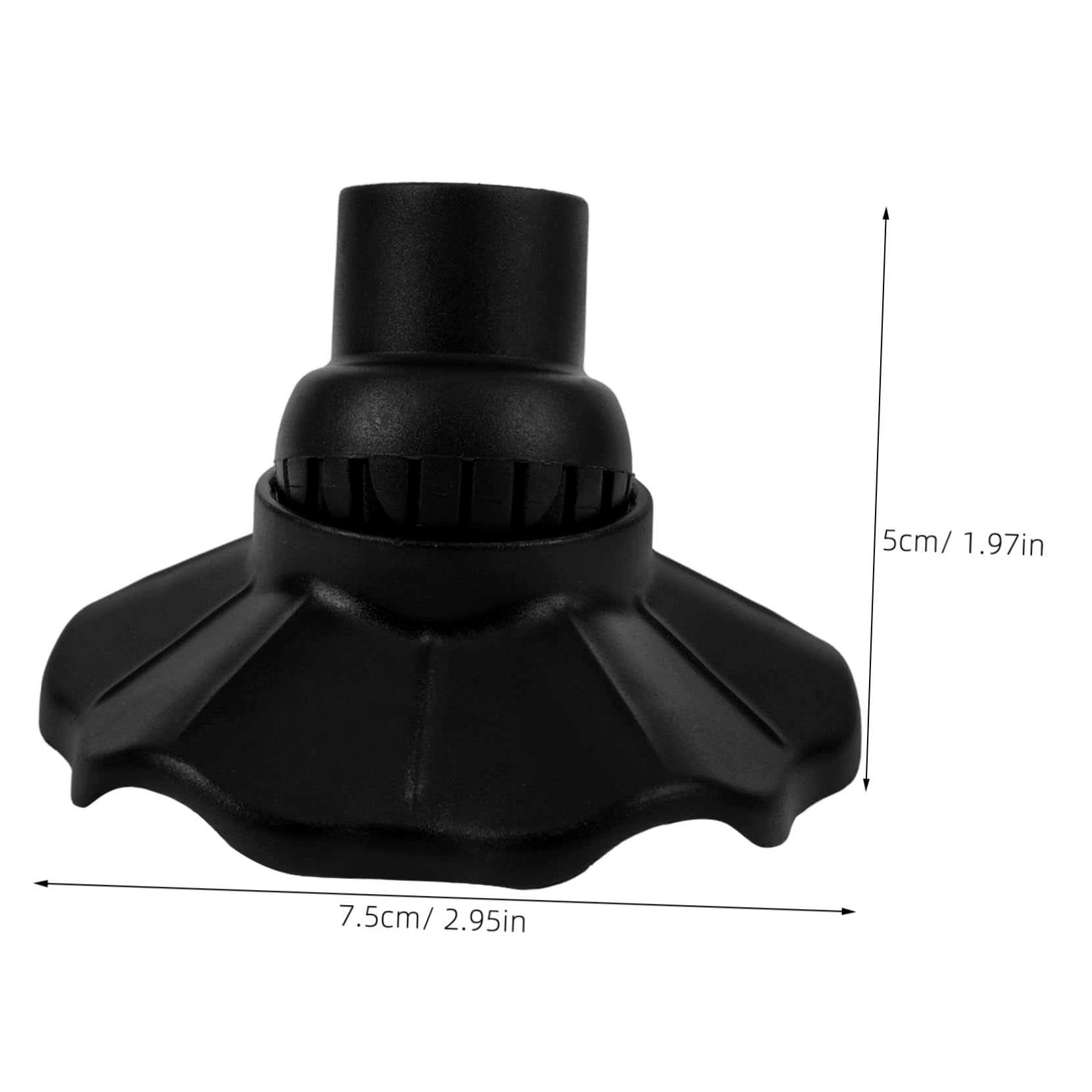 HOMSFOU 16stücke Nonslip Stuhlbein- Für Campingstühle Bodenschoner Kunststoff Installieren rutschfest Und Schützt Boden Vor Kratzern Für Garten Büro Und
