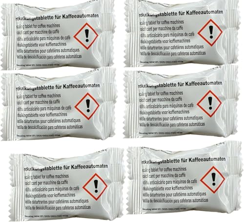 Quailitas Descaling Tablets Pack of 6 For Tassimo Nespresso