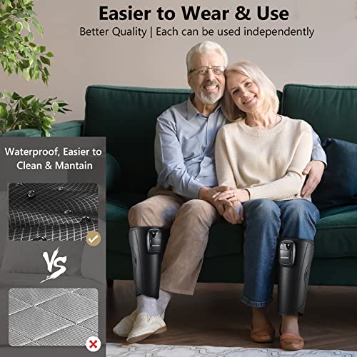 Fit King FT-058A Upgraded Cordless Calf Massager For Circulation, Rechargeable Leg Massager thumb #5