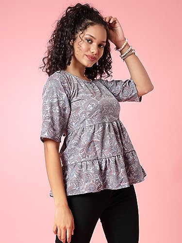 Image of OOMPH! Women's Polyester Regular Fit Shirt