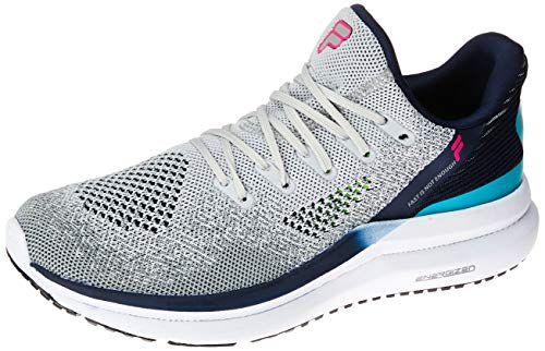 Tênis Racer Knit 2.0, FILA, Feminino, PRATA/ROSA FLUOR/AZUL, 35