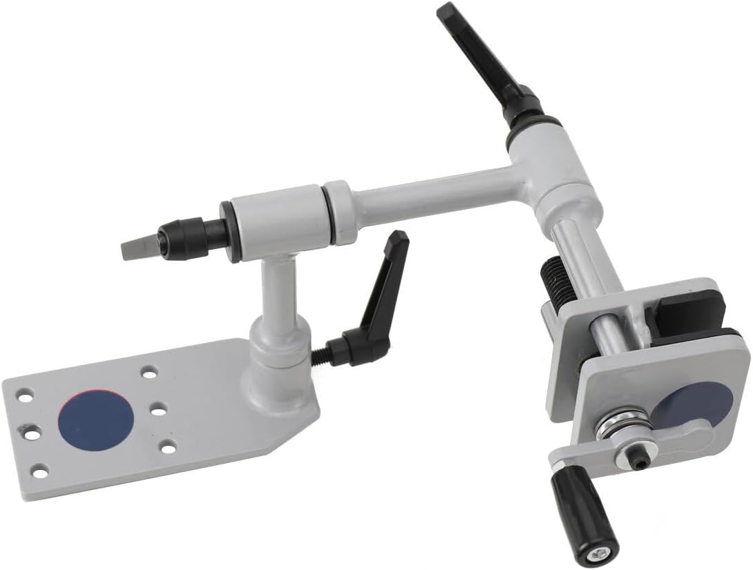 Universal Compound Bow Vise, Professional Bow Vise for Adjusting Compound Bow/Recurve Bow/Steel Ball Bow, 360° Adjustable Heavy Duty Archery Tool Archery Bow Maintenance Accessories