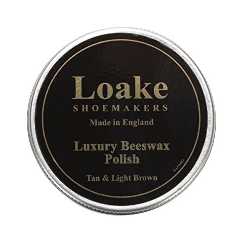 Loake Tan Luxury Beeswax Polish Cover