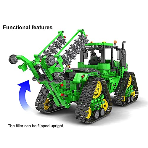 Fawn Technik Tractor Fernbedienung Bausatz Konstruktionsspielzeug, Winner 7119, 1706 Teile mit 4 Motoren, Kompatibel mit… – Bild 6
