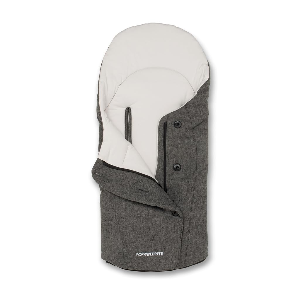 Foppapedretti Trendy Miny sacco universale per ovetto e navicella, Melange Graphite