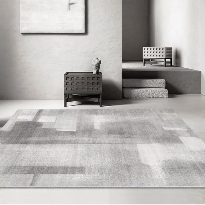 Tapis gris moderne pour chambre et salon créez un coin cosy et chaleureux
