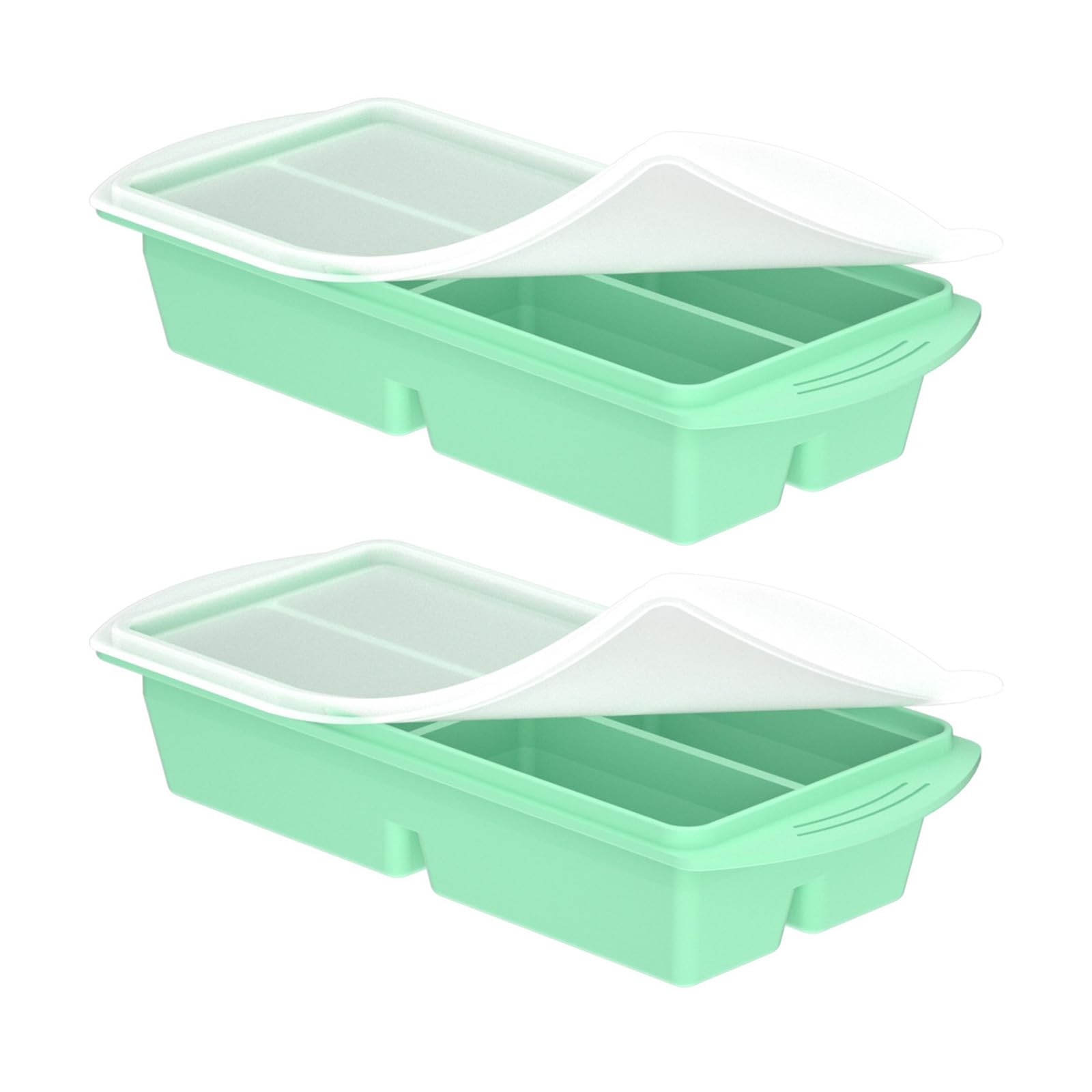 Osniyaw Bohe Two-Piece Reusable Oversized Ice Cube Maker With Leak-Proof Cover For Everyday Needs In Kitchen Club Drinks Ice Moulds