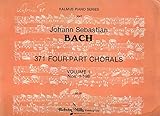  [(371 Four-Part Chorales, Vol 1: Nos. 199-371 (for Organ or Piano), Comb Bound Book )] [Author: Johann Bach] [Mar-2000]