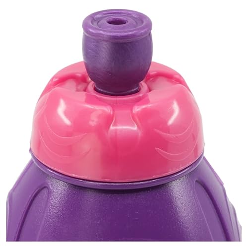 ALMACENESADAN, 5018 Regenbogen-Set bestehend aus 400 ml Sportflasche und rechteckigem mehrfarbigem Sandwichmaker, wiederverwendbar, BPA-frei