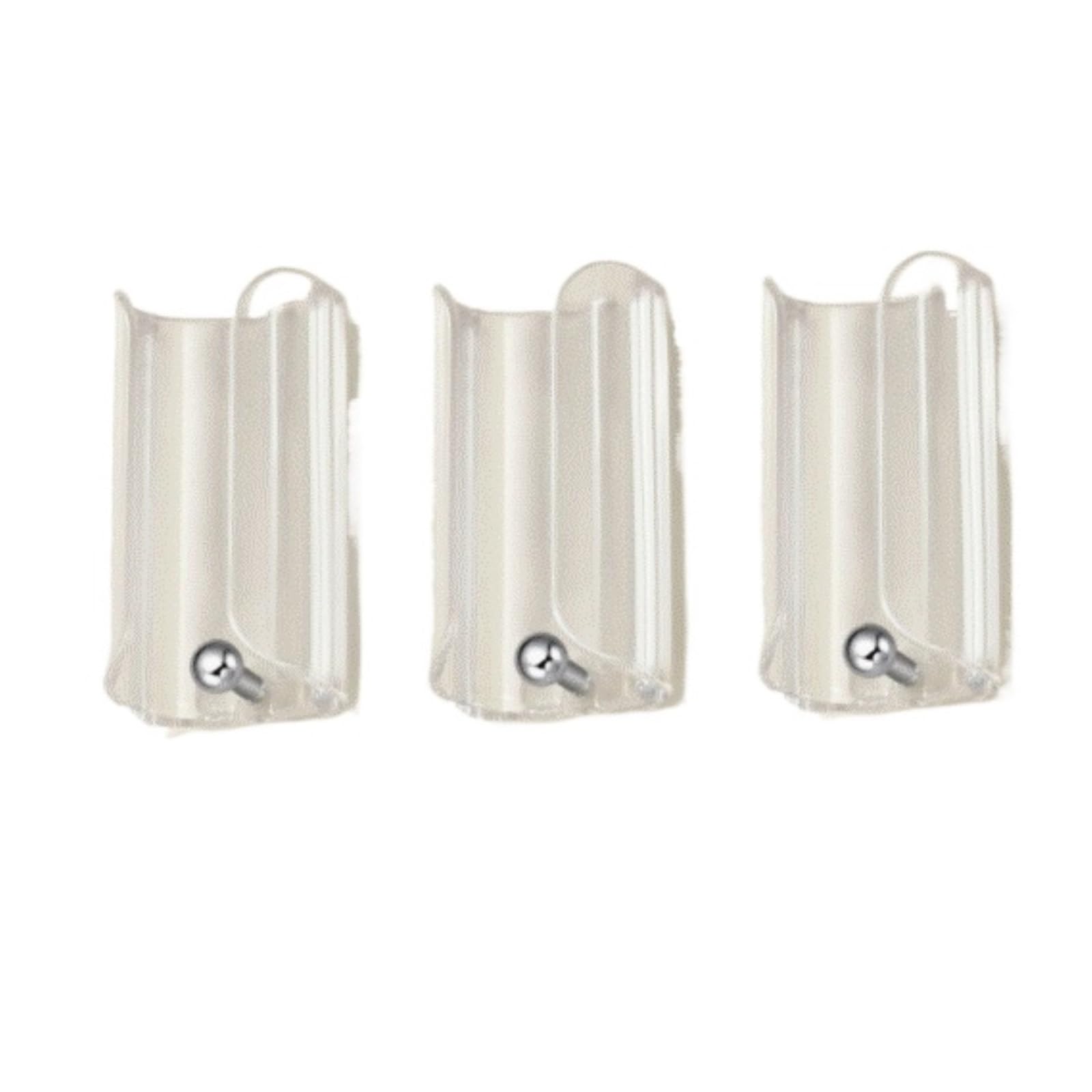 Portacepillo Dientes Soporte Adhesivo For Cepillos De Dientes Montado En La Pared, Estante Almacenamiento For, Encimera Baño Organizador(3packs)