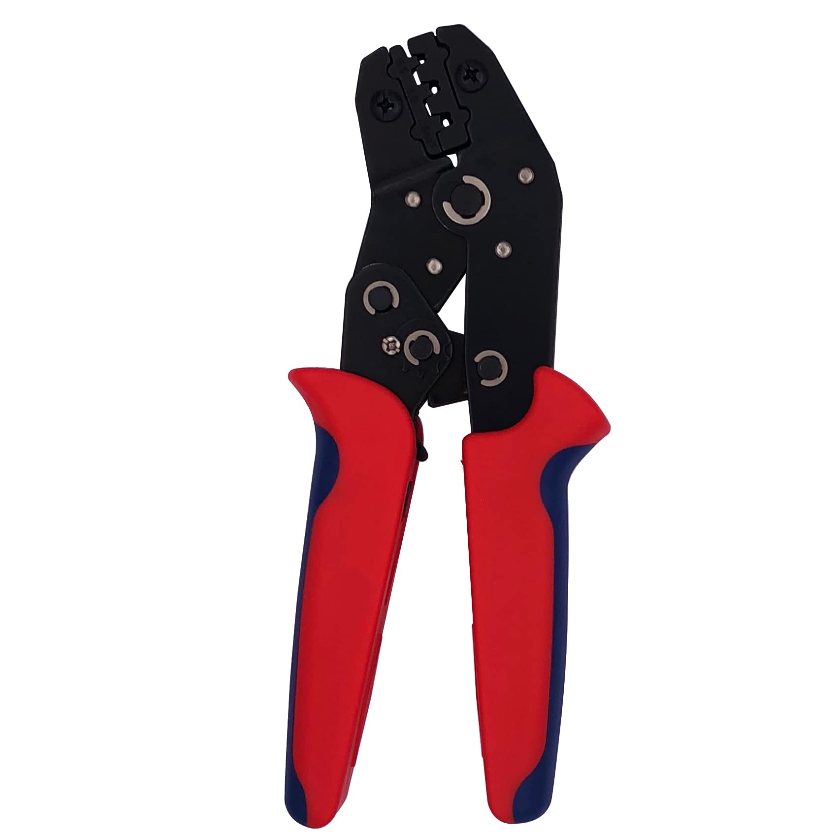 Wovier SN-48B Non-Insulated Tabs and Receptacles Crimping Plier Durable Professional Full Cycle Ratchet Crimping Press Pliers Electricians Tools AWG26-16 0.14-1.5mm²