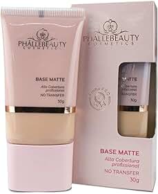 Phallebeauty Base Matte Alta Cobertura Cor 3 30G