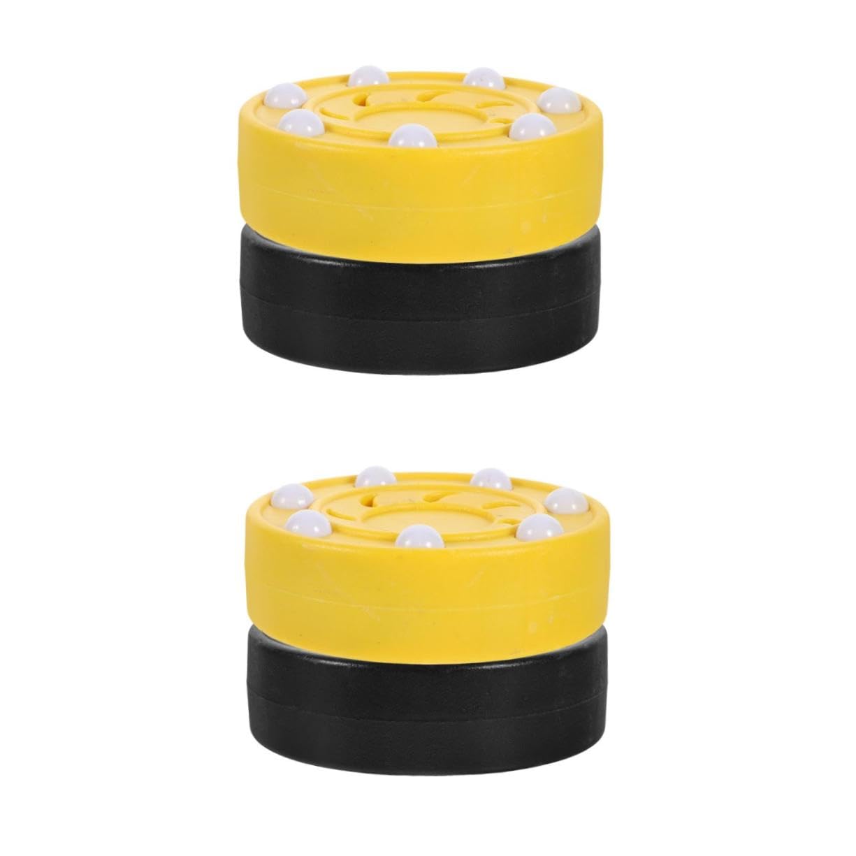 Toddmomy 2sets Smooth Outdoor Hockey Inline Hockey Game Replacement for Training Street and Outdoor Sets 2pcs*2 Random Color