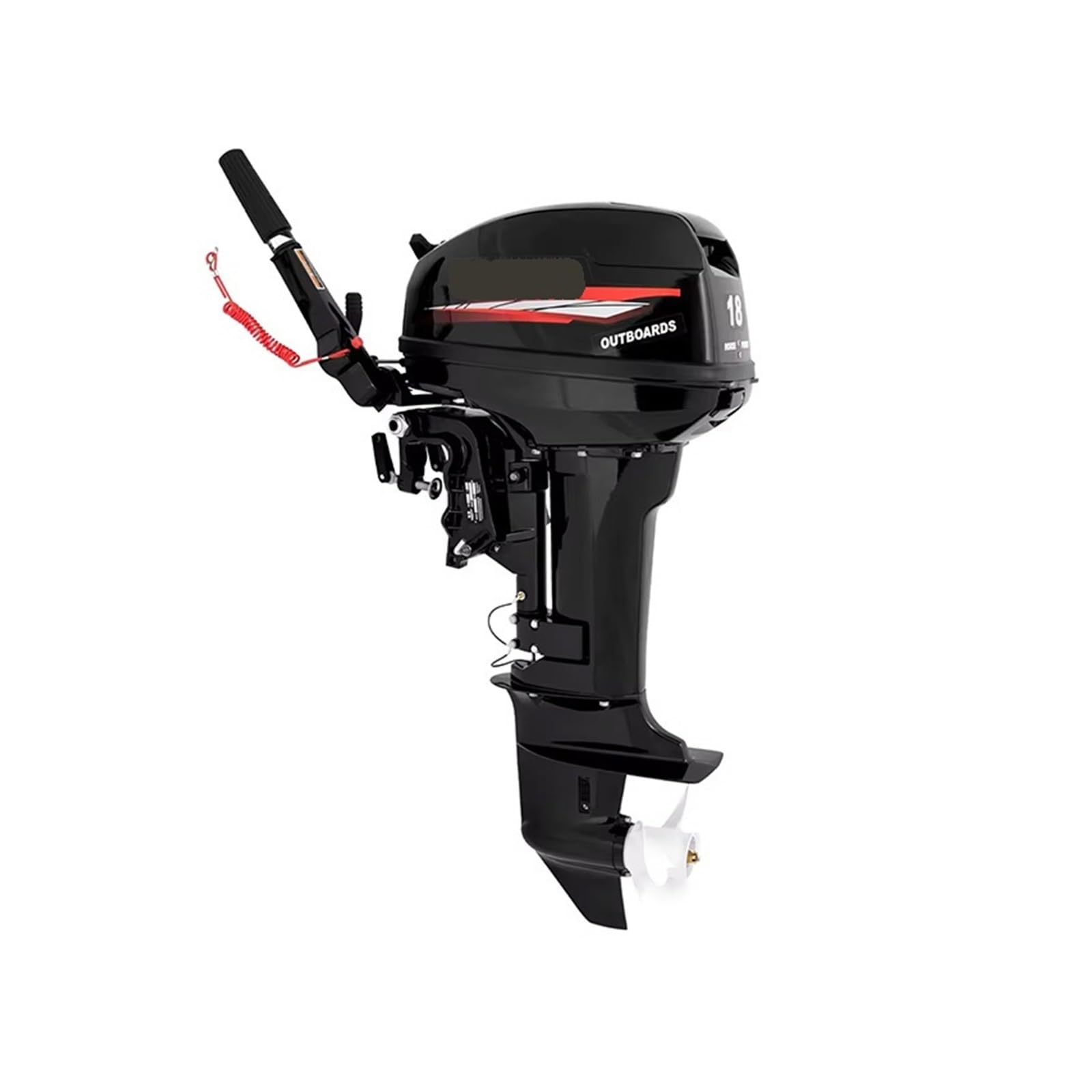 TIEOAXFT 15hp Outboard Motor 18hp 2 Stroke 9.9hp Outboard Motor Boat Engine Outboard(Longshaft)