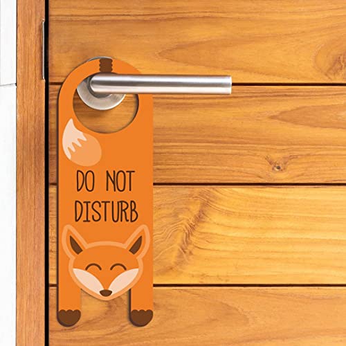 Image of CVANU Do Not Disturb Wooden Door Sign Hanger Size(24cm x 8.5cm) cv71