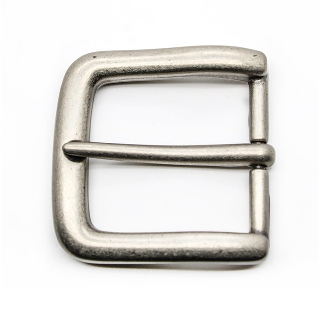 Modelos de estilo Vintage Casual Pin for hombres con cabeza hebilla cinturón Metal pantalones 4cm