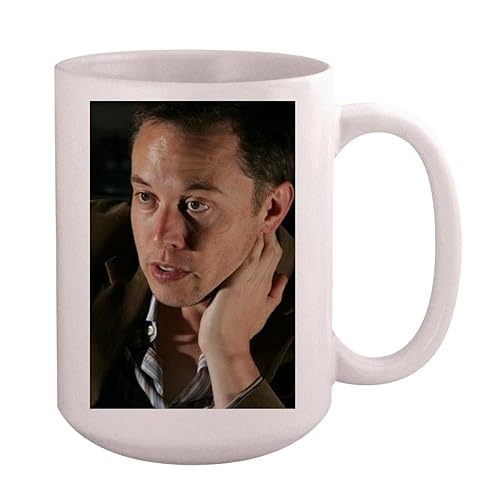 Elon Musk - 15oz Ceramic White Coffee Mug PFP #G541591