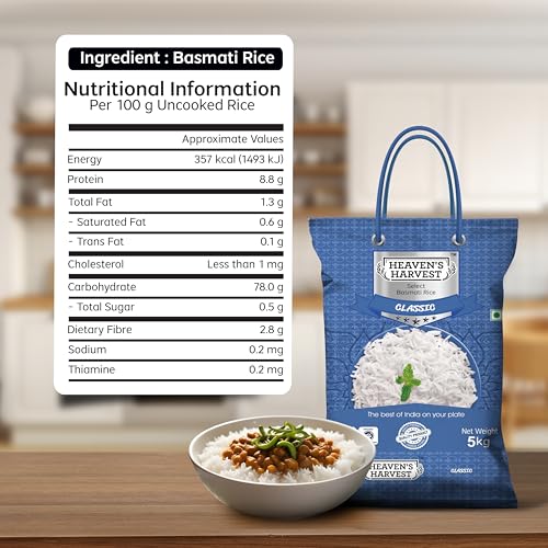 Image of Heaven's Harvest Select Classic Basmati Rice | 5 KG