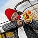 Nerf Mega CycloneShock Toy Blaster, Hotrod Color Style, 6-Dart Drum, 6 AccuStrike Mega Darts, Easy Priming (Amazon Exclusive)