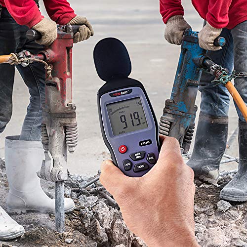 eS528L Decibel Meter and Recorder by ennoLogic – Digital Sound Level Meter and Noise Logger – Max/Min/Hold, 30-130 dBA Range, Updated Software - Thumbnail 6