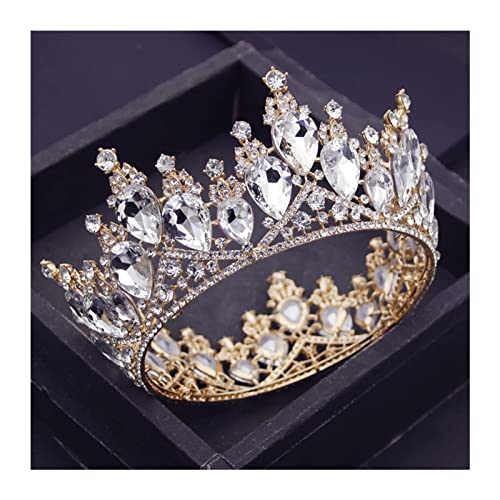 Tiara para niñas como diadema de cristal para corona de regalo de fiesta