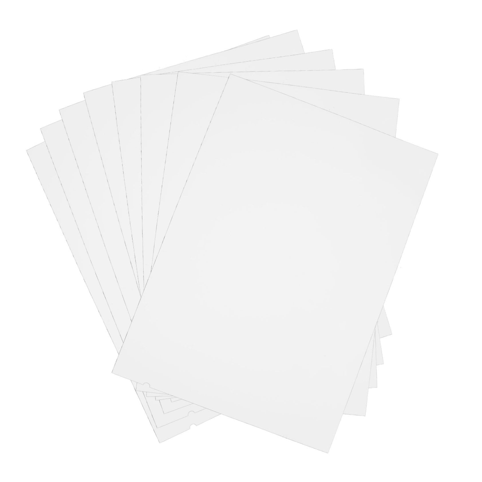 Gadpiparty Papel Fotográfico Impresoras De Inyección De Tinta Papel De Impresión Doble Cara Para Tarjetas De Visita Y Proyectos Escolares 10 Hojas*5
