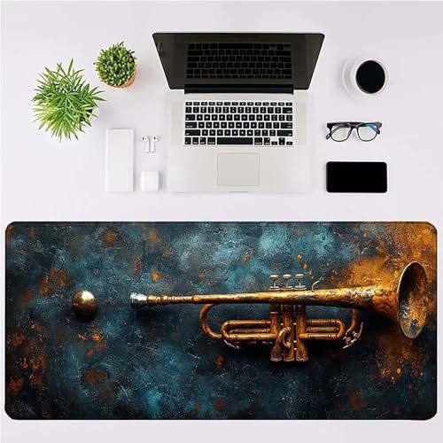 Mouse pad base en caoutchouc et sous main bureau 80x40cm étanche