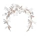 Produktbild Brauthaar Accessoires Perle Mode Gold Strass Kristall Haarbänder Rosa Blumenblatt Stirnband Tiara Kopfschmuck Hochzeitsgeschenke