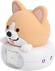 AI Desktop Robot, Smart Interactive Companion with Voice and Night Light for Kids Room 3.82 Inch (Dog)