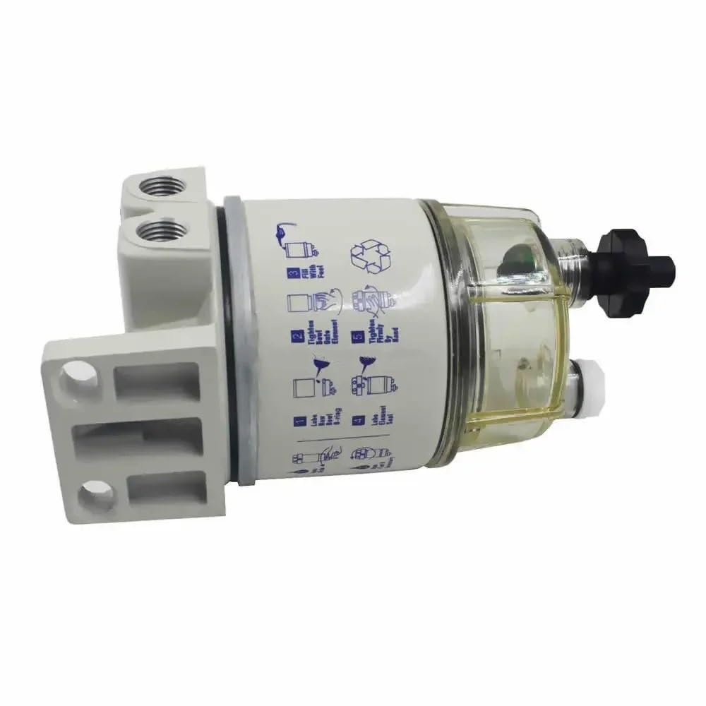 Filtro Diesel para Coche Ajuste para Racor 140R 120At S3240 Npt Zg1/4-19 piezas automotrices filtro combinado completo R12T separador de combustible/agua Filtro de Combustible Diésel
