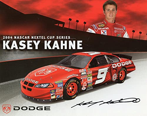 KASEY KAHNE HAND SIGNED 8x11 COLOR PHOTO+COA GREAT NASCAR DRIVER - Autographed NASCAR Photos