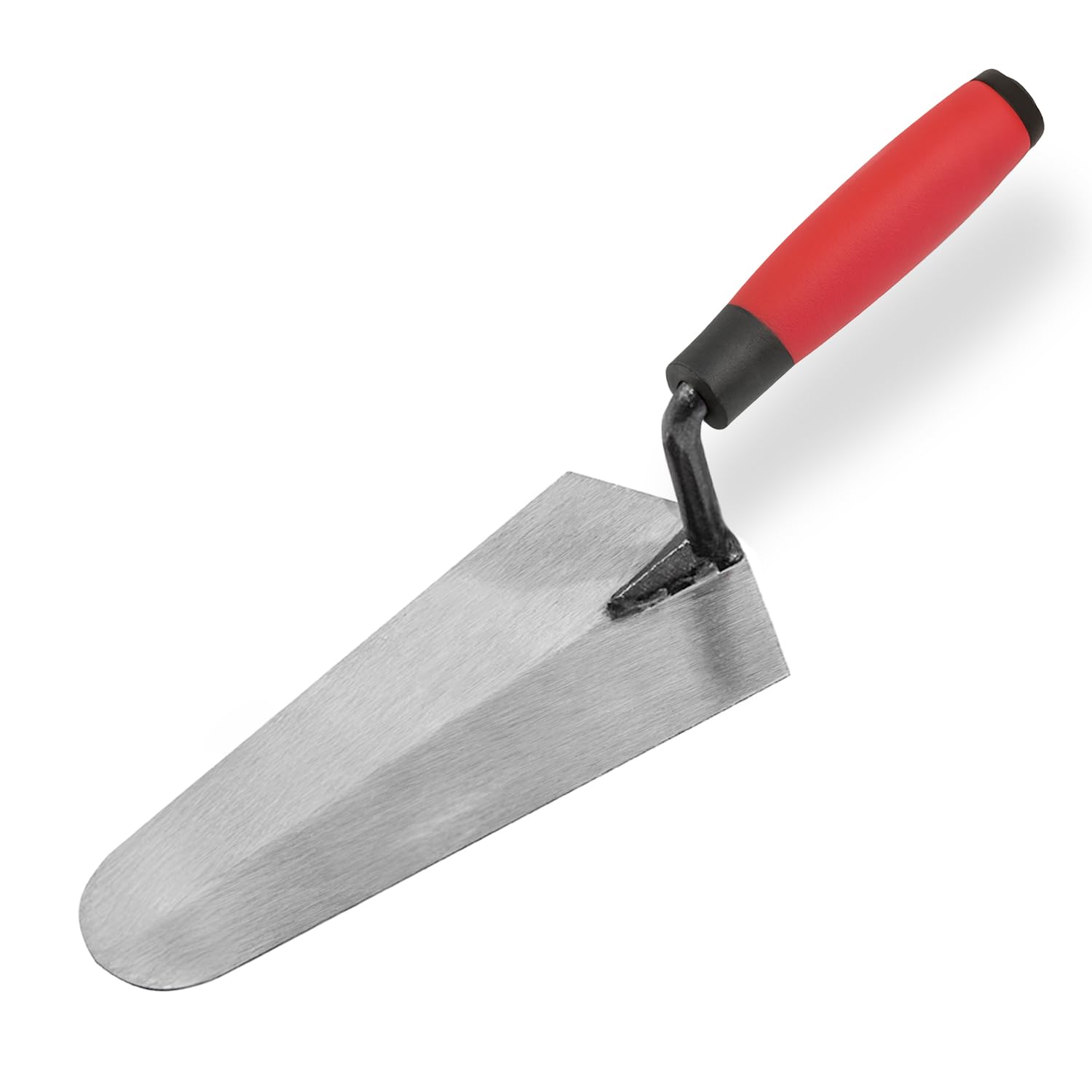180mm Gauging Trowel, Carbon Steel Blade with TPR Soft Grip Handle