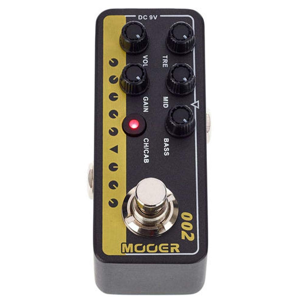 Mooer Pedal Preamp UK Gold 900 | para Guitarra, Digital, Inspirado