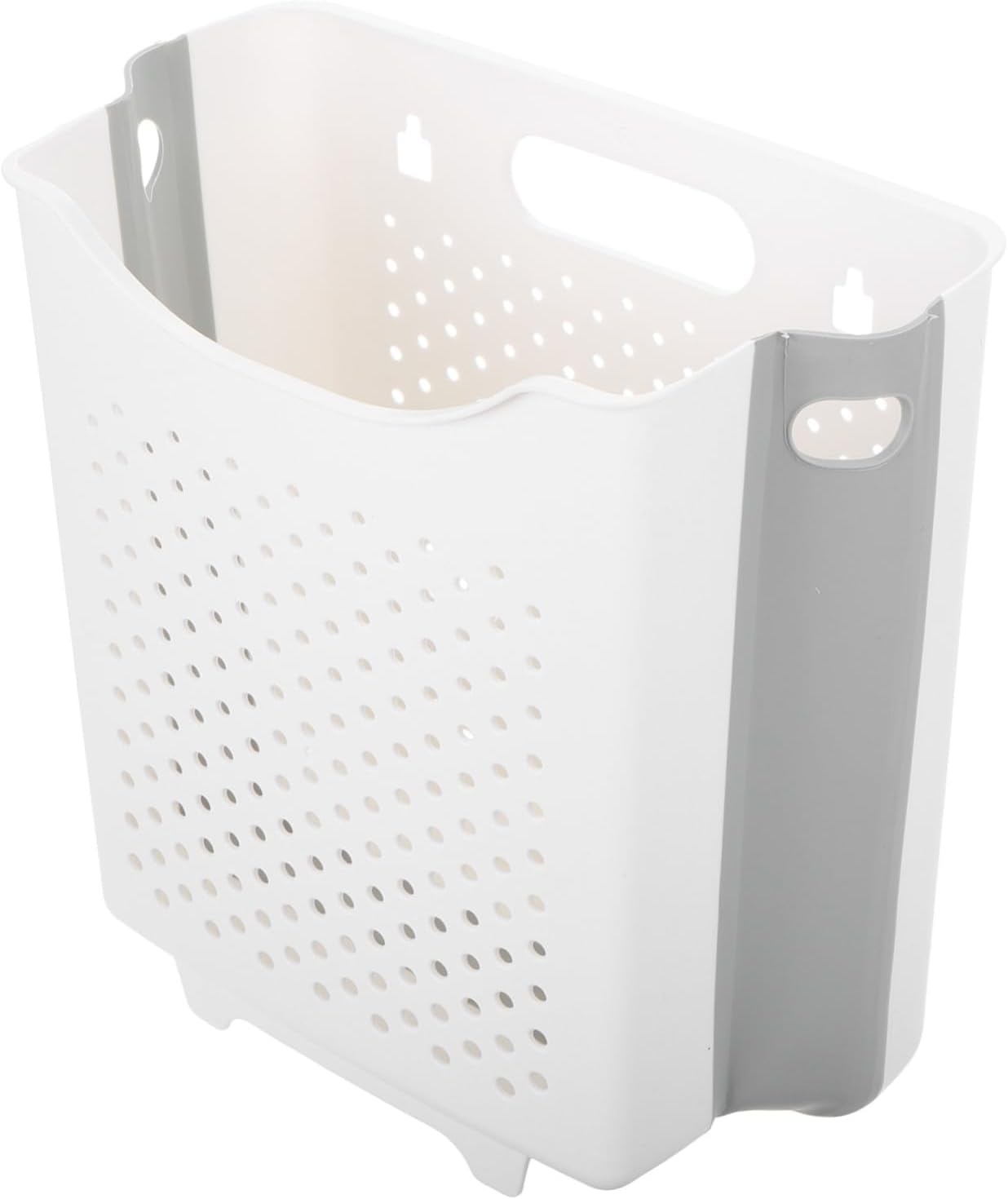 Collapsible Wall Mount Laundry Basket Large Capacity Foldable Hanging Hamper Space Saving Laundry Container for Bathroom and Organization Portable Dirty Clothes Storage