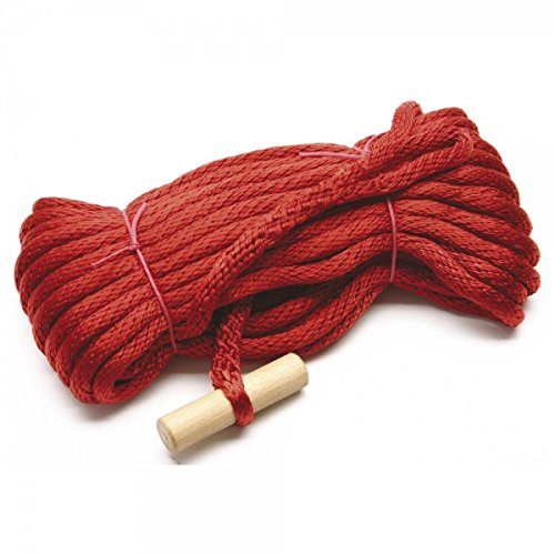 Feuerwehr Mehrzweckleine (Arbeitsleine) mit Karabiner, DIN 14920, A 20-K, 20 m