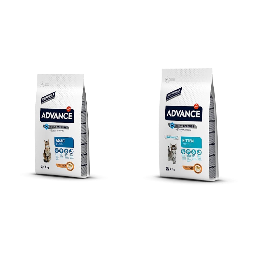 ADVANCE Cat Adult C&R 10 KG & Cat Kitten C&R 10 KG